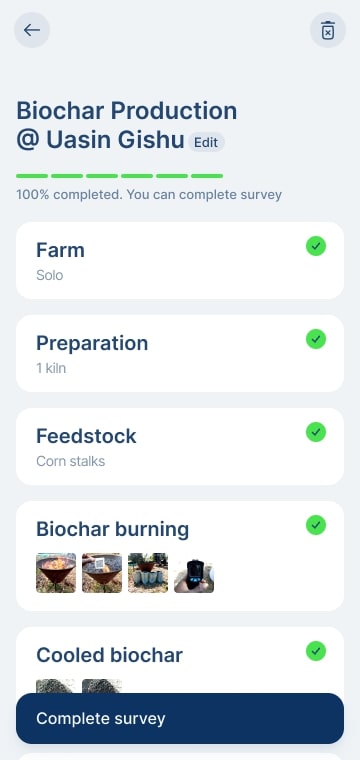Mobile tracking app